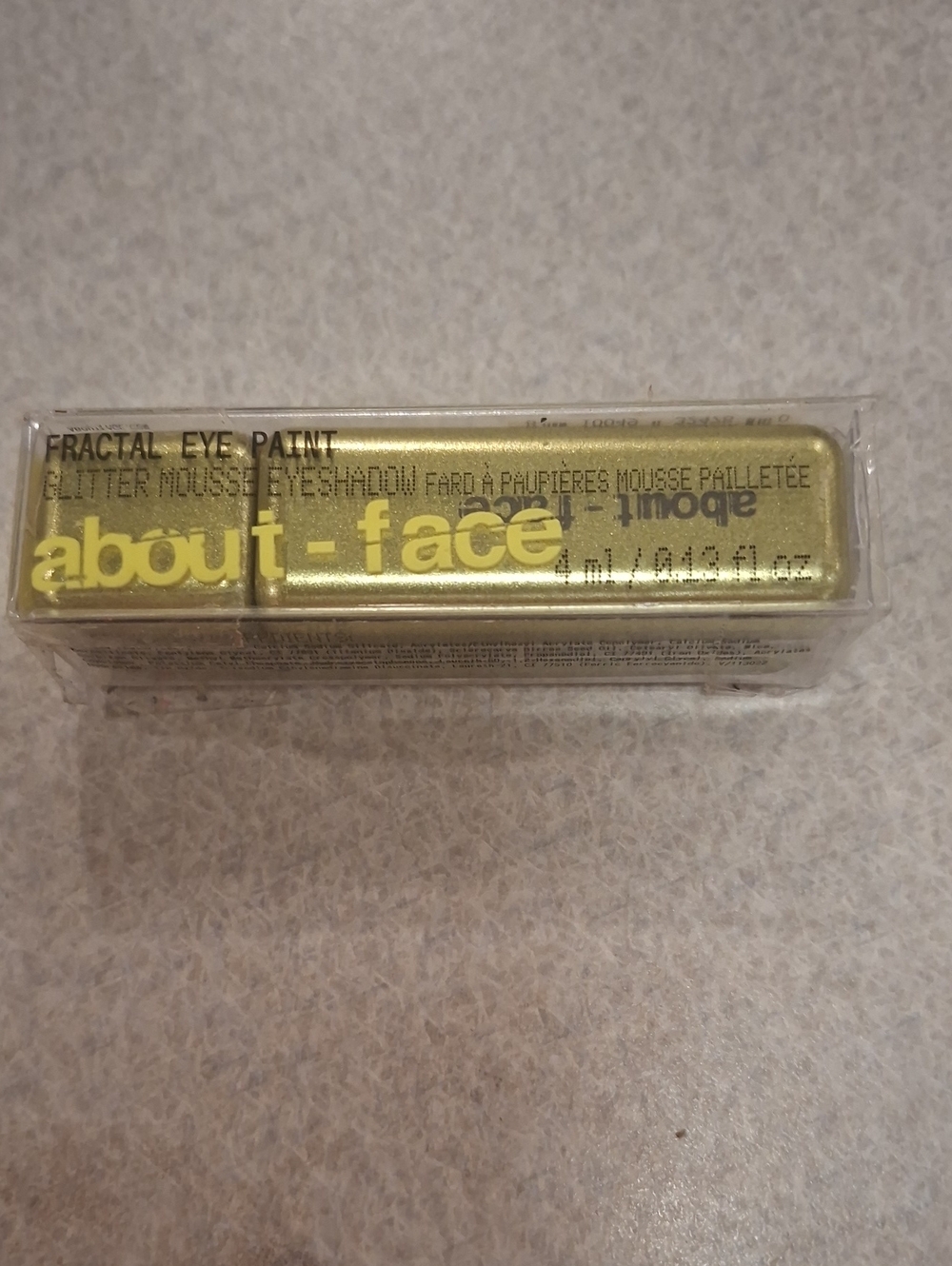 about-face Fractal Eye Paint SOUR Note Glitter Mousse Eyeshadow in SOUR NOTE